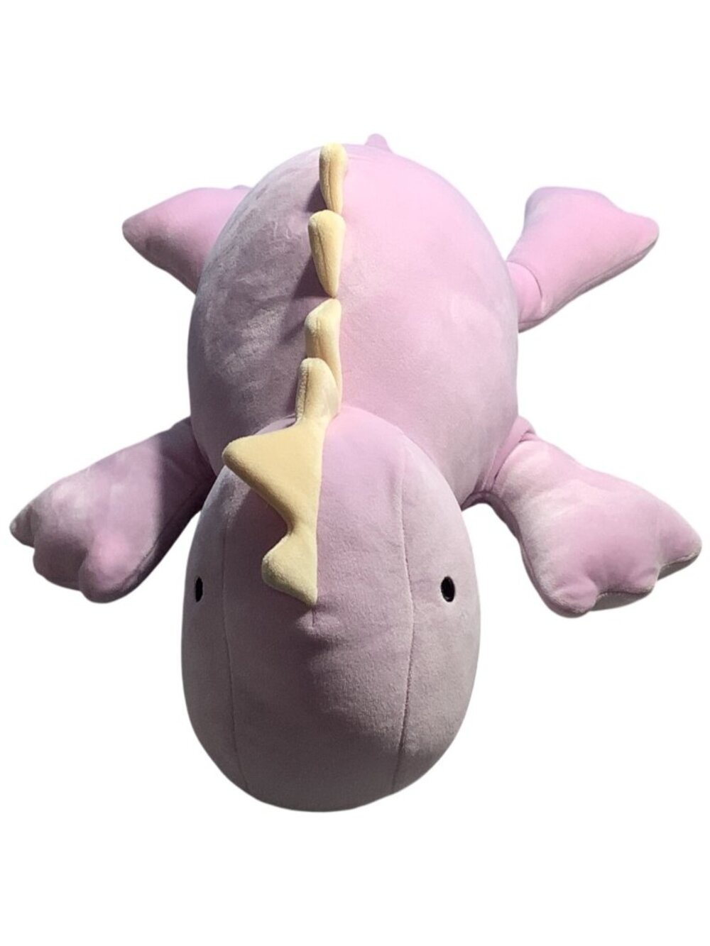 Pillowfort Pink Dinosaur Weighted Plush Stuffed Animal Toy 21" Anxiety Calming